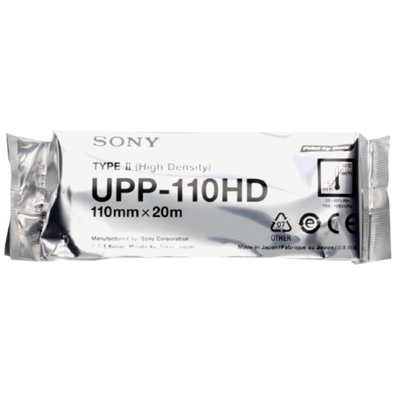 Hartie termica originala SONY high-density, 110mmx20m